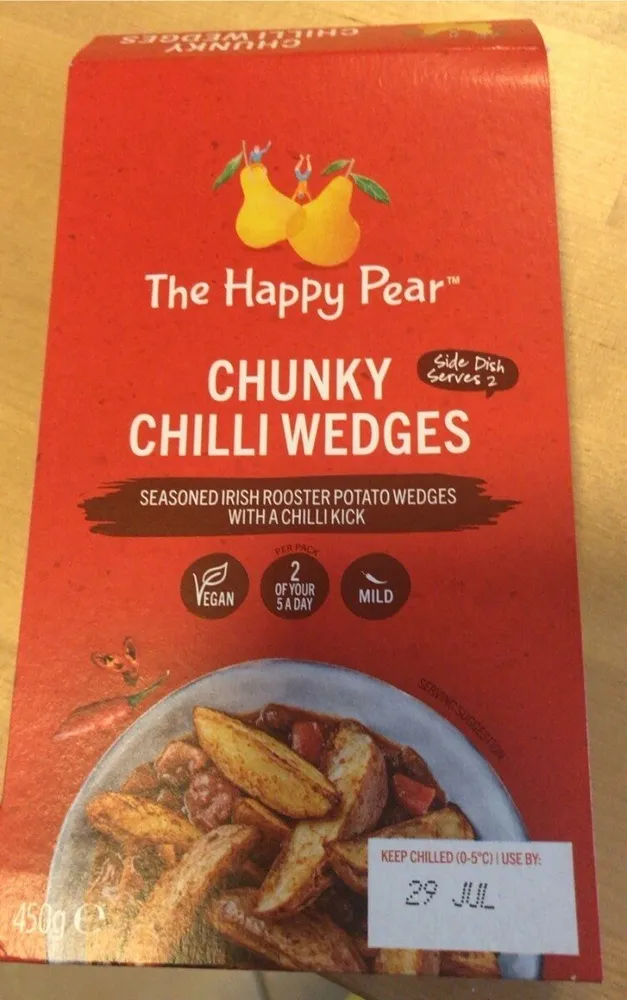 Chunky chilli wedges