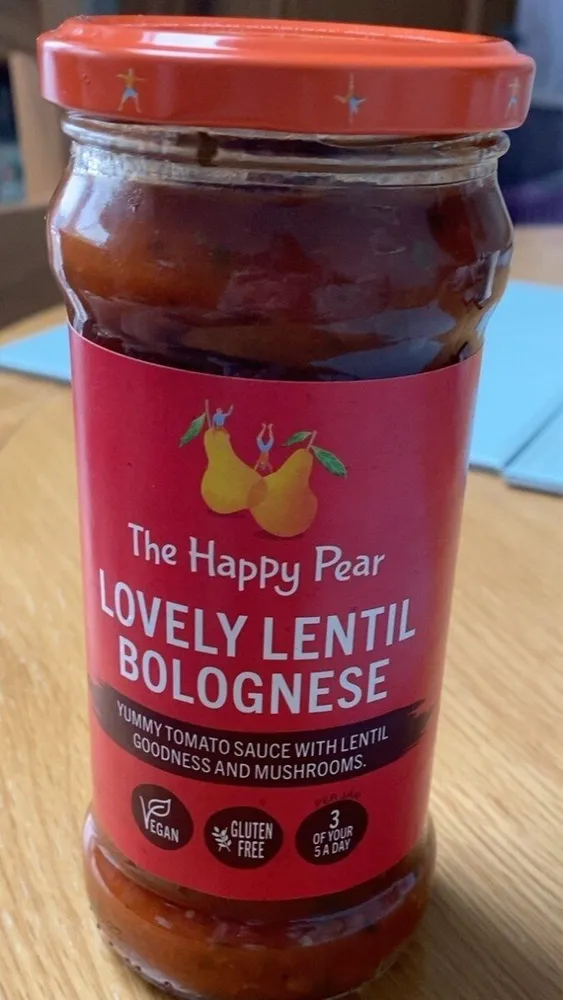 Lovely lentil bolognese