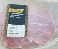 Delicatessen crumbed irish ham