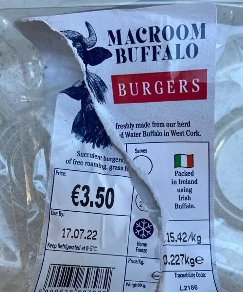 Buffalo burger