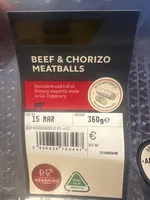 Beef & Chorizo Meatballs