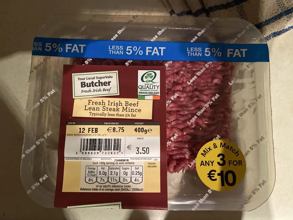 Lean Steak Mince