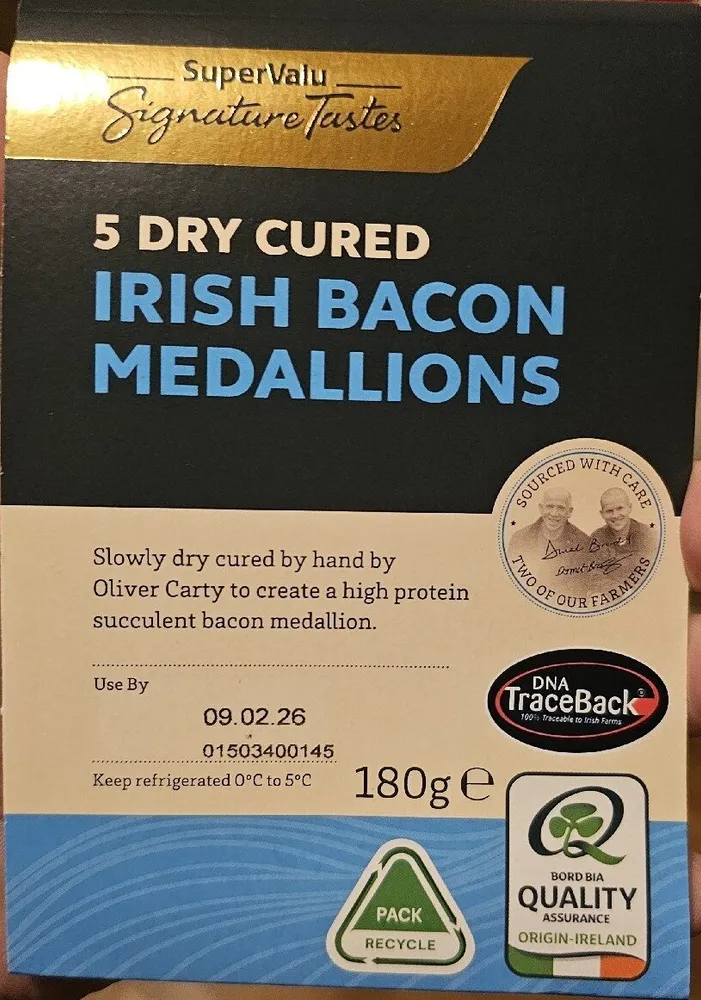 Irish Bacon Medallions