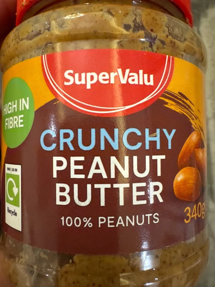 Crunchy peanut butter