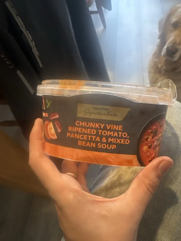 Chunky Vine Ripened Tomato, Pancetta & Mixed Bean Soup