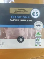 Carved Irish Ham