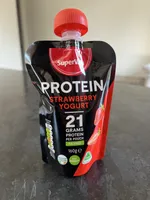 Protein yogurt strawberry