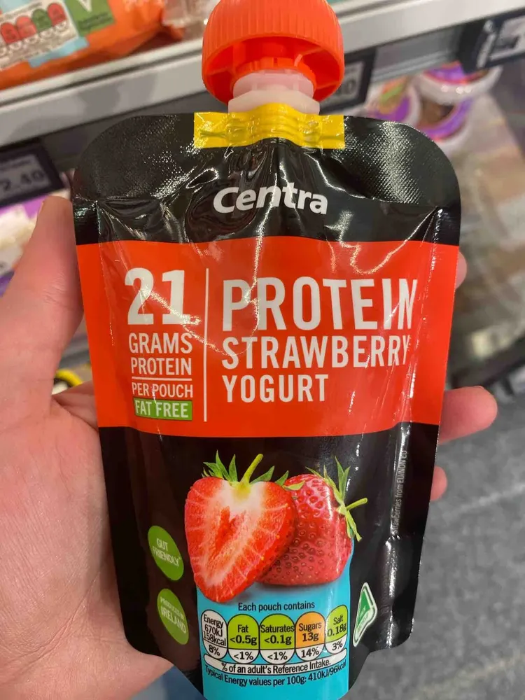Protein Strawberry Yogurt