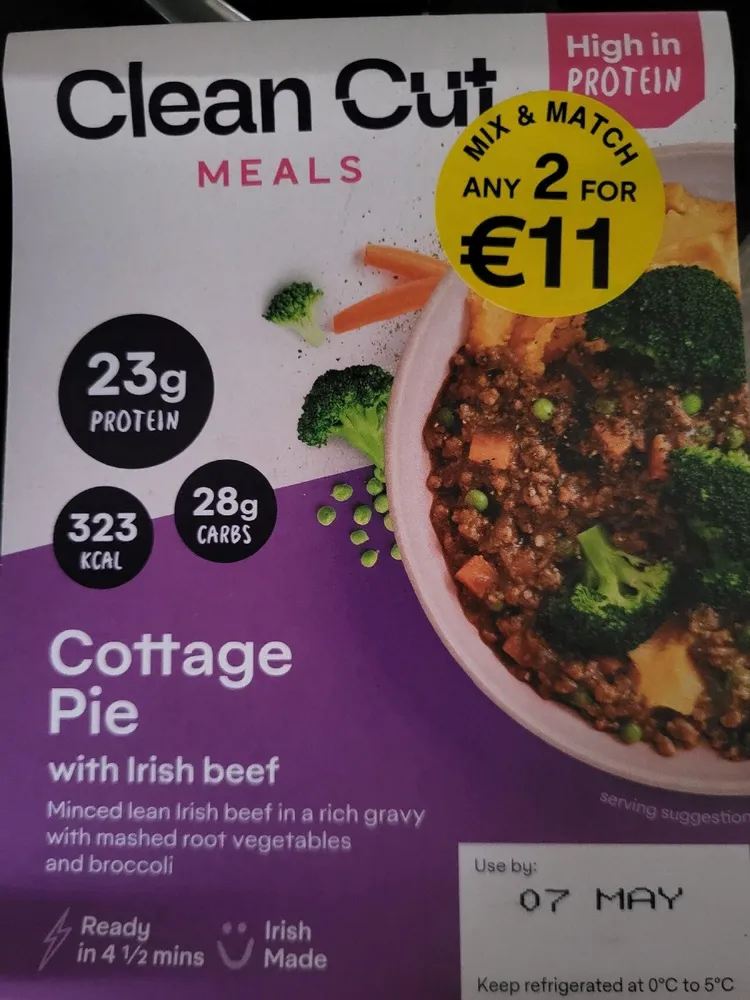 Cottage Pie Clean Cut Meals