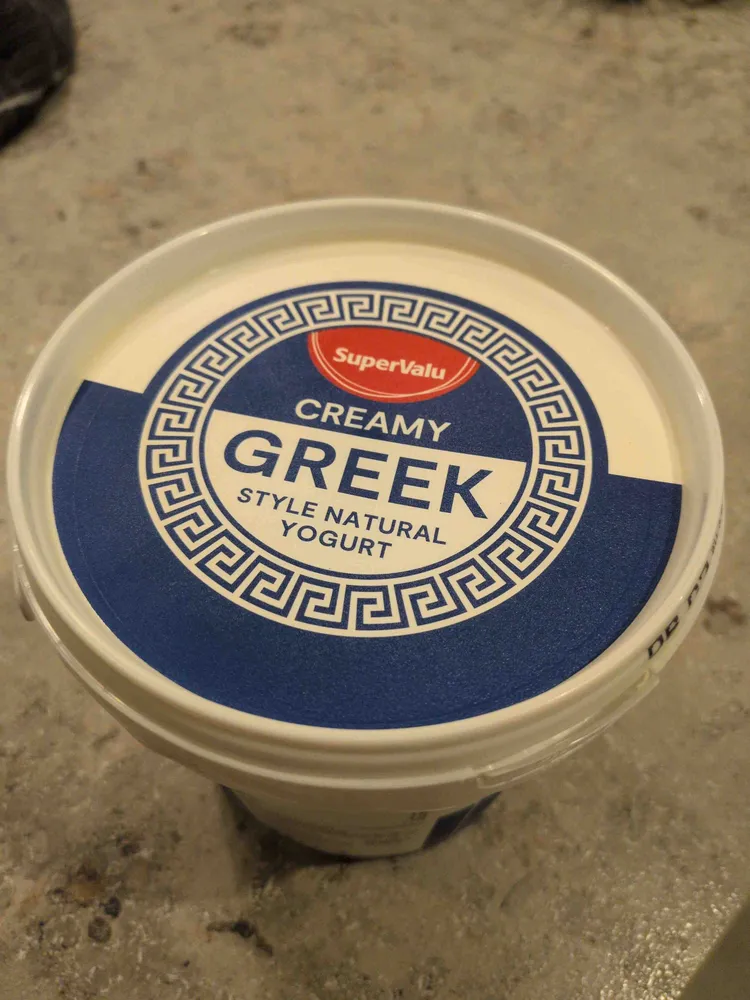 Creamy Greek style yogurt