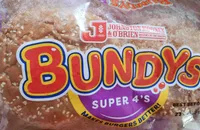 Bread, Burger buns, 80g each