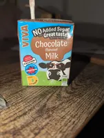 Chocolate flavoured semi-skimmed milk