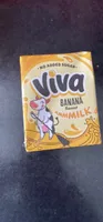 Banana flavour milk drink