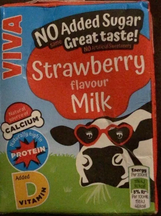 Strawberry Flavour Milk