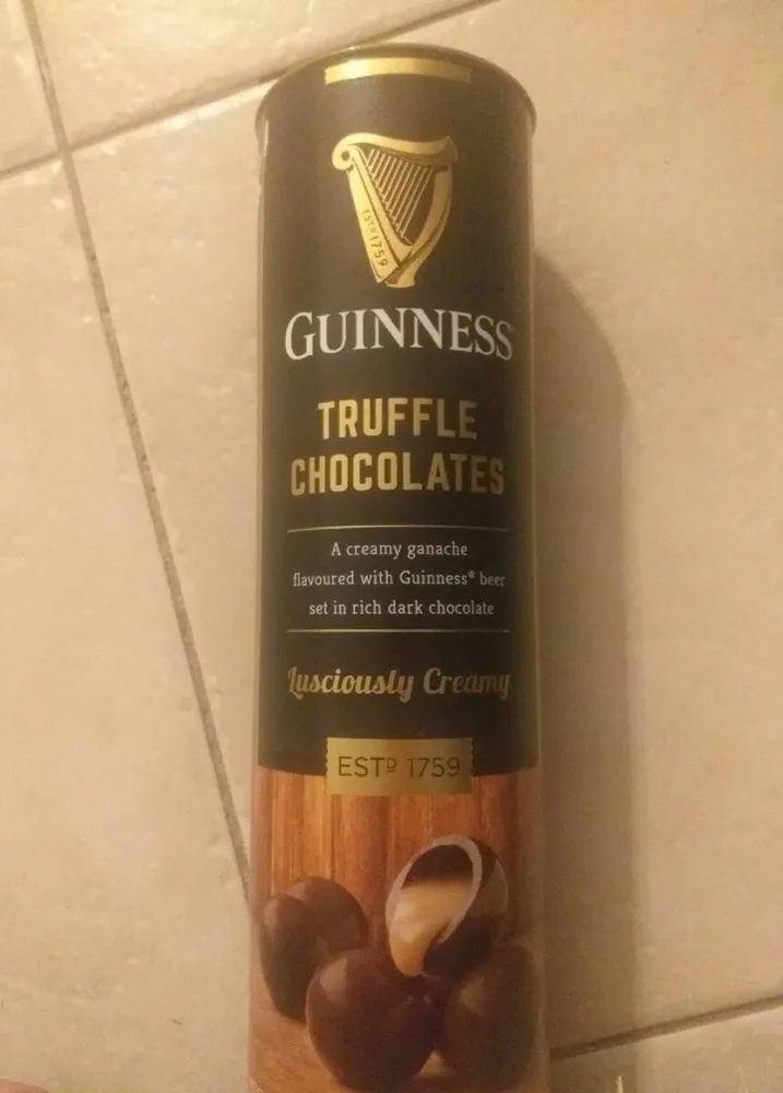 Guinnes truffle chocolates