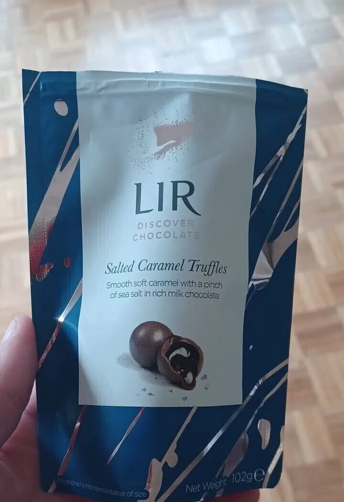 Salted caramel truffles