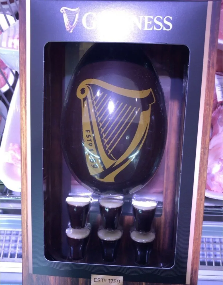 Dark chocolate egg
