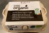 Organic eggs