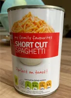 Short cut spaghetti