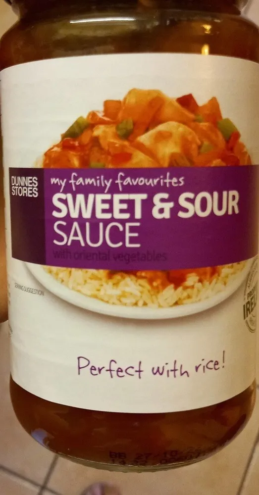 Sweet and sour sauce