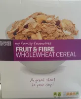Fruit & Fibre Wholewheat Cereal