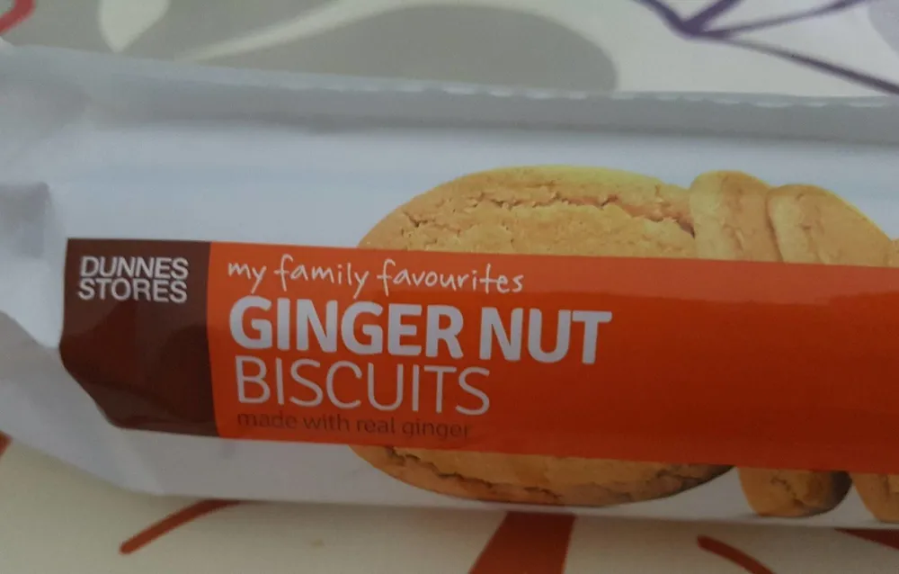 Ginger nut biscuits