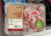 Irish beef strips