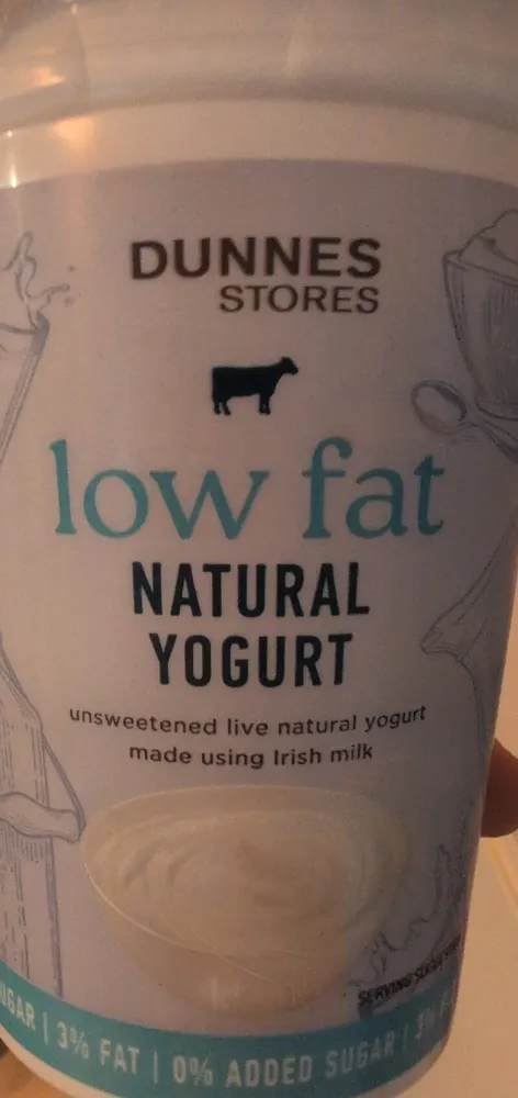 Low fat Natural Yougurt