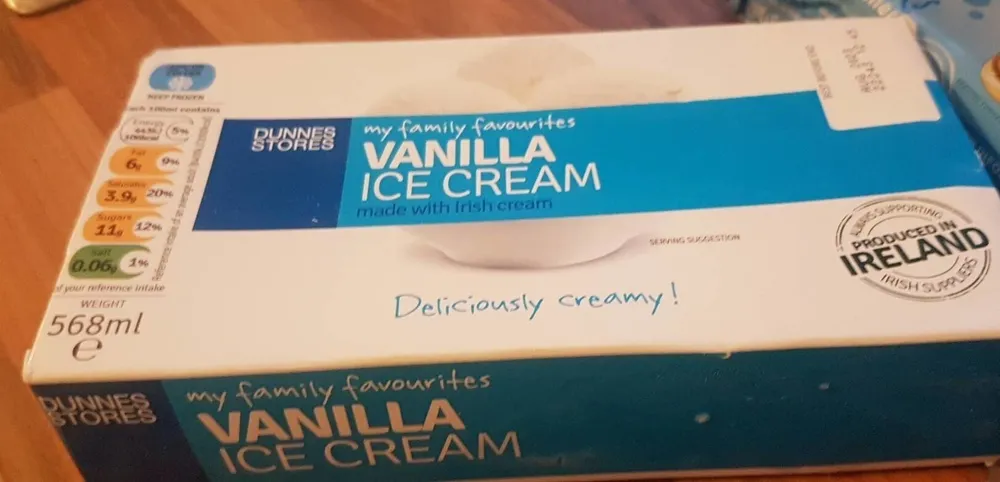 vinilla icecream