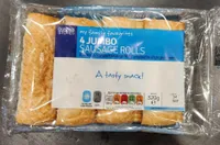 4 Jumbo Sausage Rolls