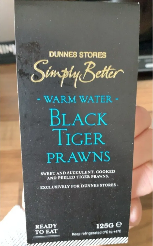 Black Tiger Prawns