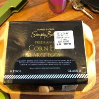Corn fed free range egg