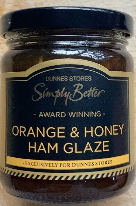 Orange and honey ham glaze