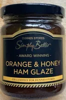 Orange and honey ham glaze