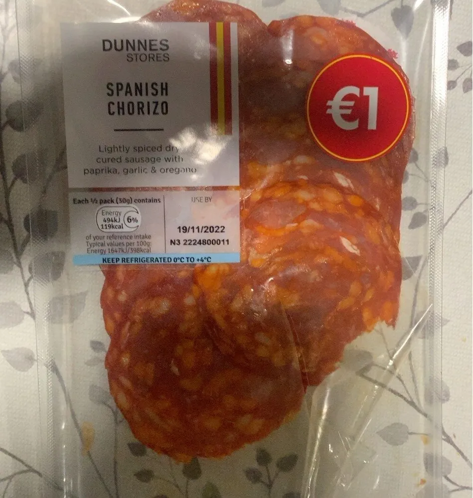 Spanish chorizo