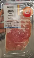 Spanish Serrano ham