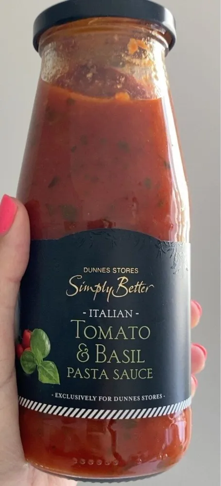 Tomato & Basil Pasta Sauce