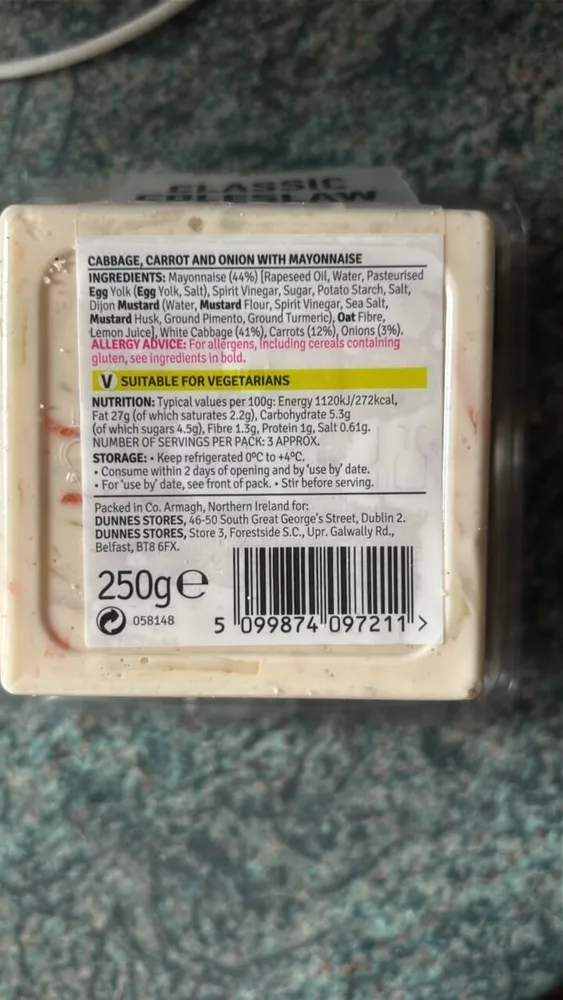 Classic Coleslaw