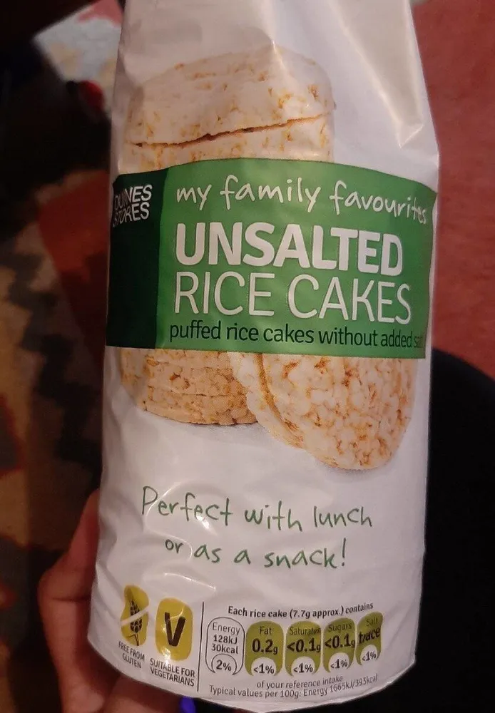 Unsalted Rice Cakes