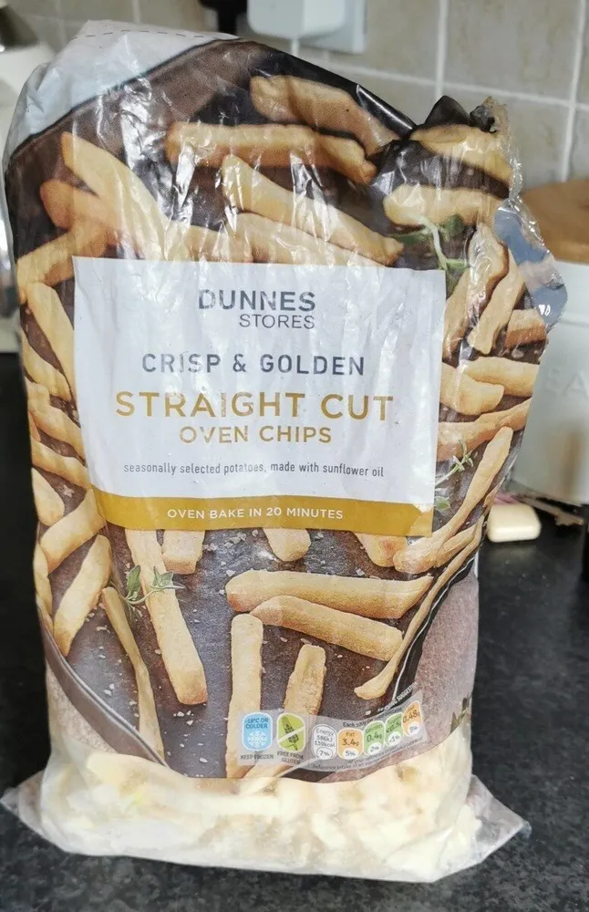 Straight cut chips