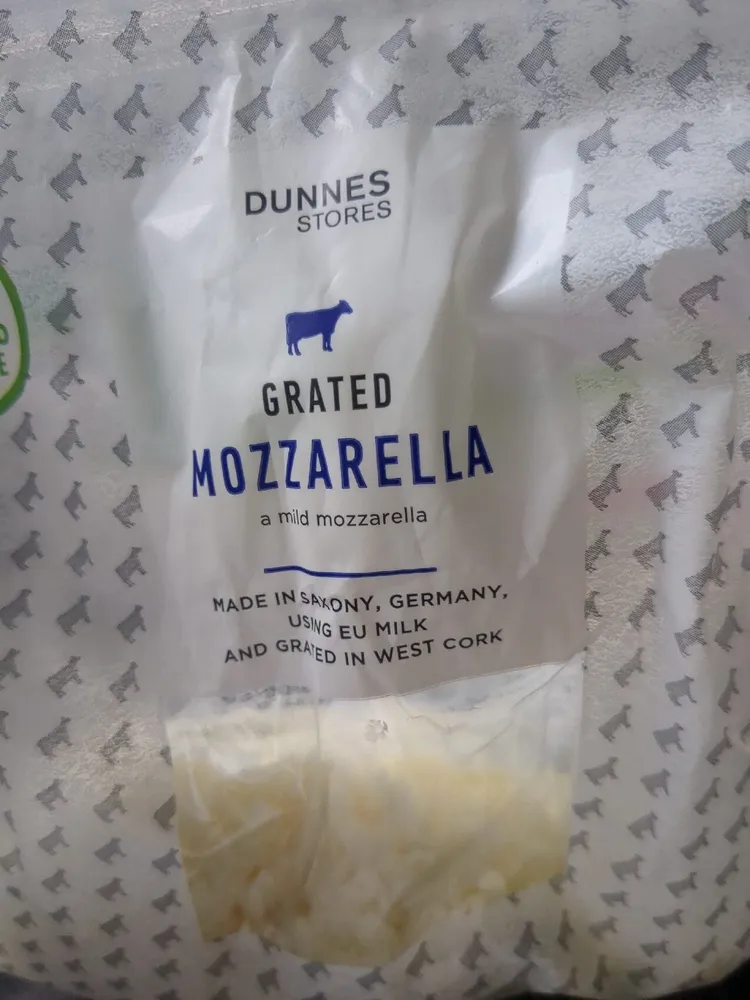 ・RECYCLE・ 100% RECYCLABLE DUNNES STORES GRATED MOZ