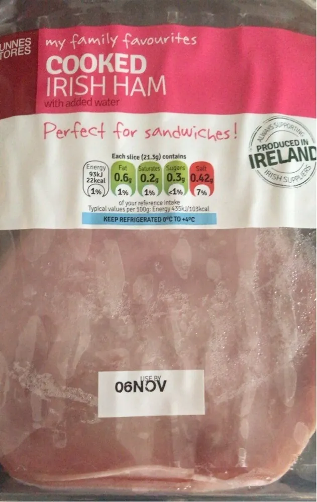 Cooked Irish Ham
