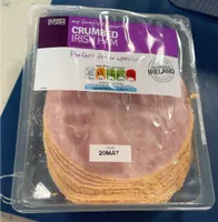 Crumbed irish ham