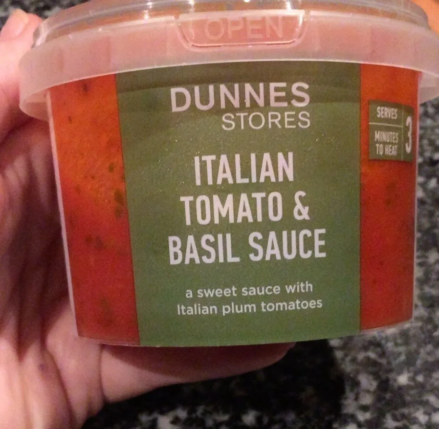 Tomato & basil sauce