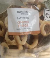 Battered onion rings