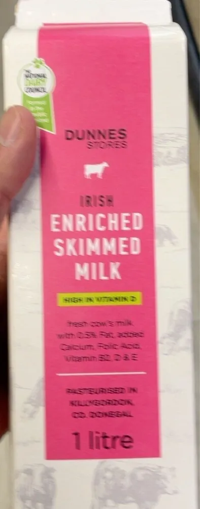 Enriched Skimmed Milk