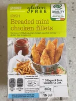 Irish breaded mini chicken fillets (gf)