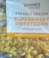 Freshly frozen supersweet sweetcorn
