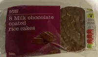 Chocolate rice cakes