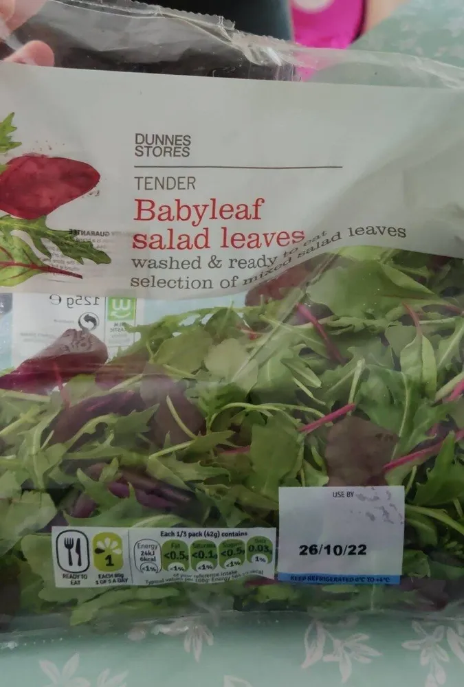 Tender Babyleaf Salad Leaves